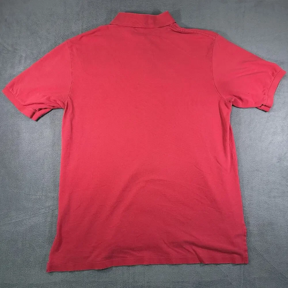 Polo Ralph Lauren Polo Shirt Red XL Tall Cotton Pony Logo Y2K Men’s Casual